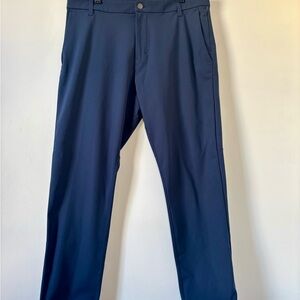Lululemon Pants Mens 36x30 Blue ABC Classic Fit 5 Pocket Utilitech Stretch Chino
